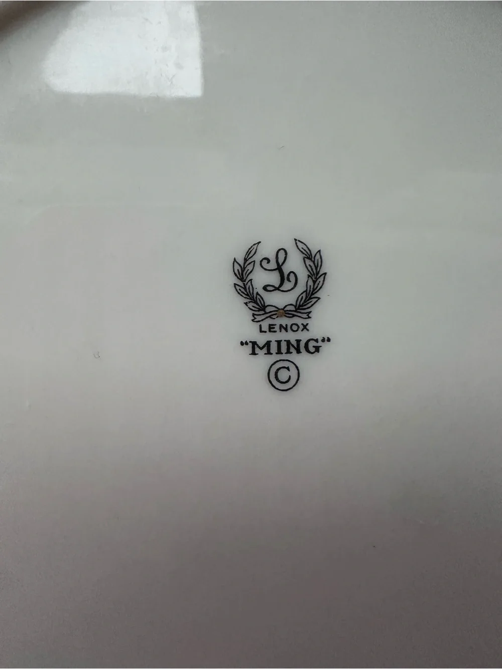 Vintage Lenox Ming Salad Plate 8